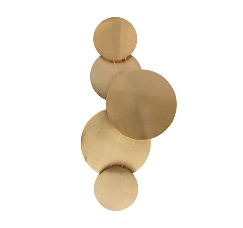 RICHMOND lampa ścienna COLLIN             szczotkowane złoto