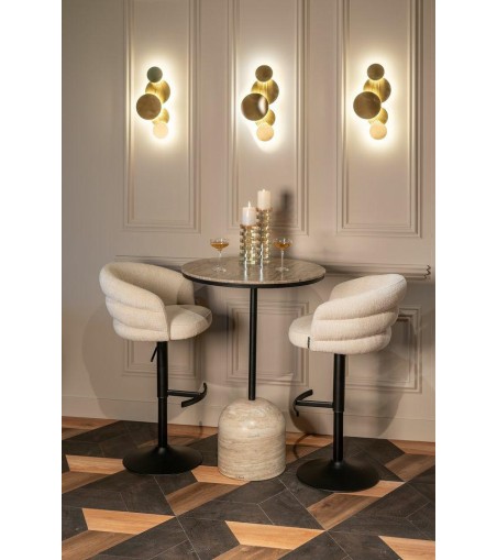 RICHMOND lampa ścienna COLLIN             szczotkowane złoto