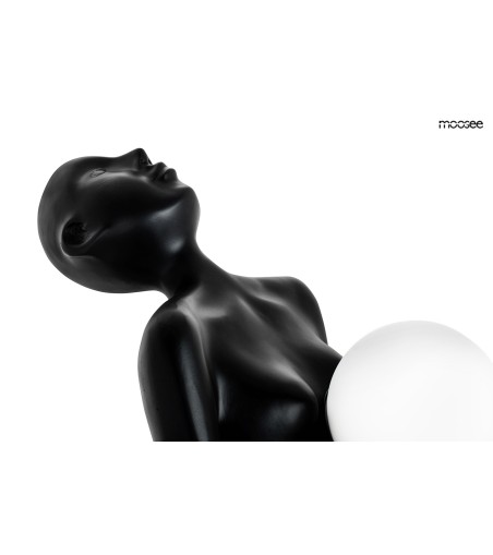 MOOSEE lampa podłogowa HUMAN czarna