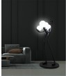 MOOSEE lampa podłogowa HUMAN czarna