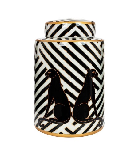 KARE słoik dekoracyjny PANTHER 25cm