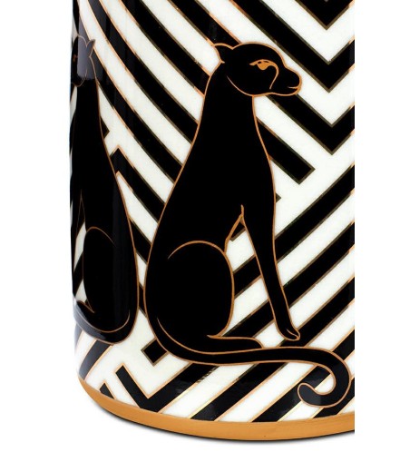 KARE słoik dekoracyjny PANTHER 25cm