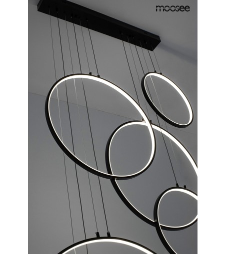 MOOSEE lampa wisząca CIRCULO SIX czarna