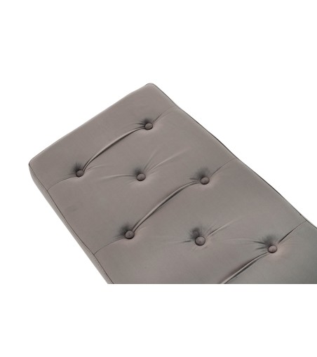 KARE ława CROSSOVER 90x40 cm szara