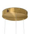 MOOSEE lampa wisząca RING 40 + 60 + 80    złota na jednej podsufitce