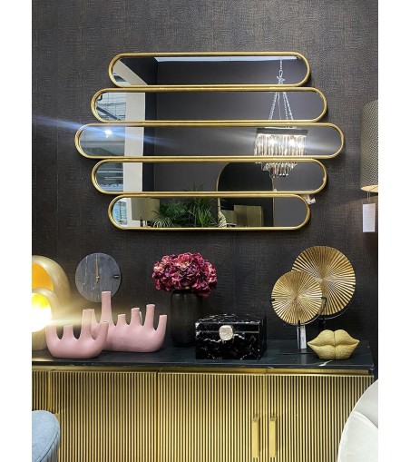 RICHMOND lustro ścienne CHELSEY złote