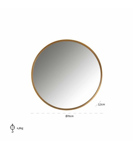 RICHMOND lustro ścienne MAERON 70 złote