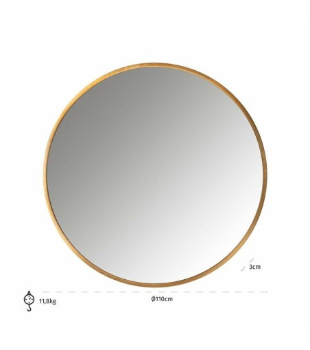 RICHMOND lustro ścienne MAEVY 110 złote