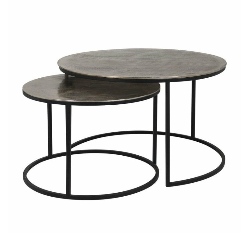 RICHMOND zestaw stolików kawowych ASHER