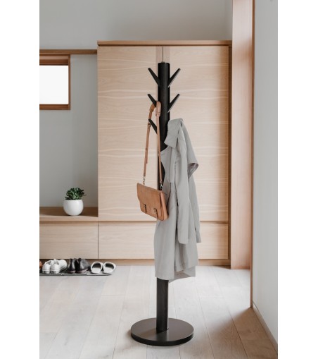 UMBRA wieszak na ubrania FLAPPER czarny orzech