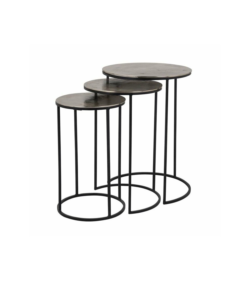 RICHMOND zestaw stolików kawowych NOLAN