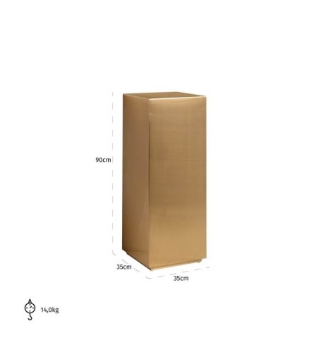 RICHMOND kolumna / stolik JOSPER złoty