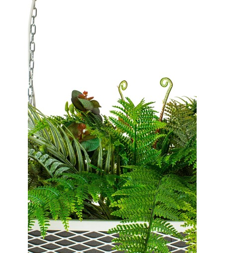 Lampa wisząca / kwietnik SEMIRA 180 INDUSTRIAL biała