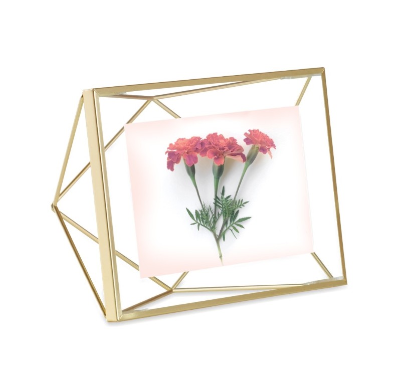 UMBRA ramka na zdjęcia PRISMA 10x15 cm - złota