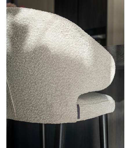 RICHMOND krzesło barowe INDIGO BOUCLE 78