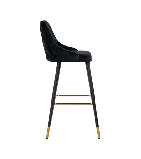RICHMOND krzesło barowe IMANI 77 czarne