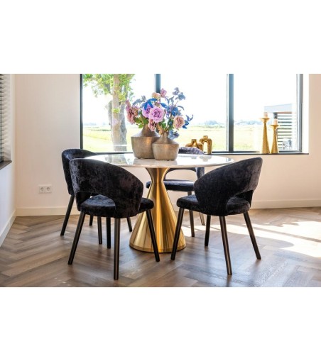 RICHMOND krzesło SAVOY czarne