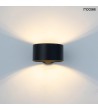 MOOSEE lampa ścienna ARRO czarna