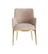 RICHMOND krzesło BREEZE beżowe - trudnopalne