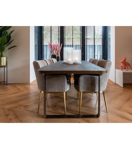 RICHMOND krzesło BREEZE beżowe - trudnopalne