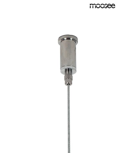 MOOSEE lampa wisząca PLANT LINE czarna