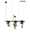 MOOSEE lampa wisząca PLANT LINE czarna
