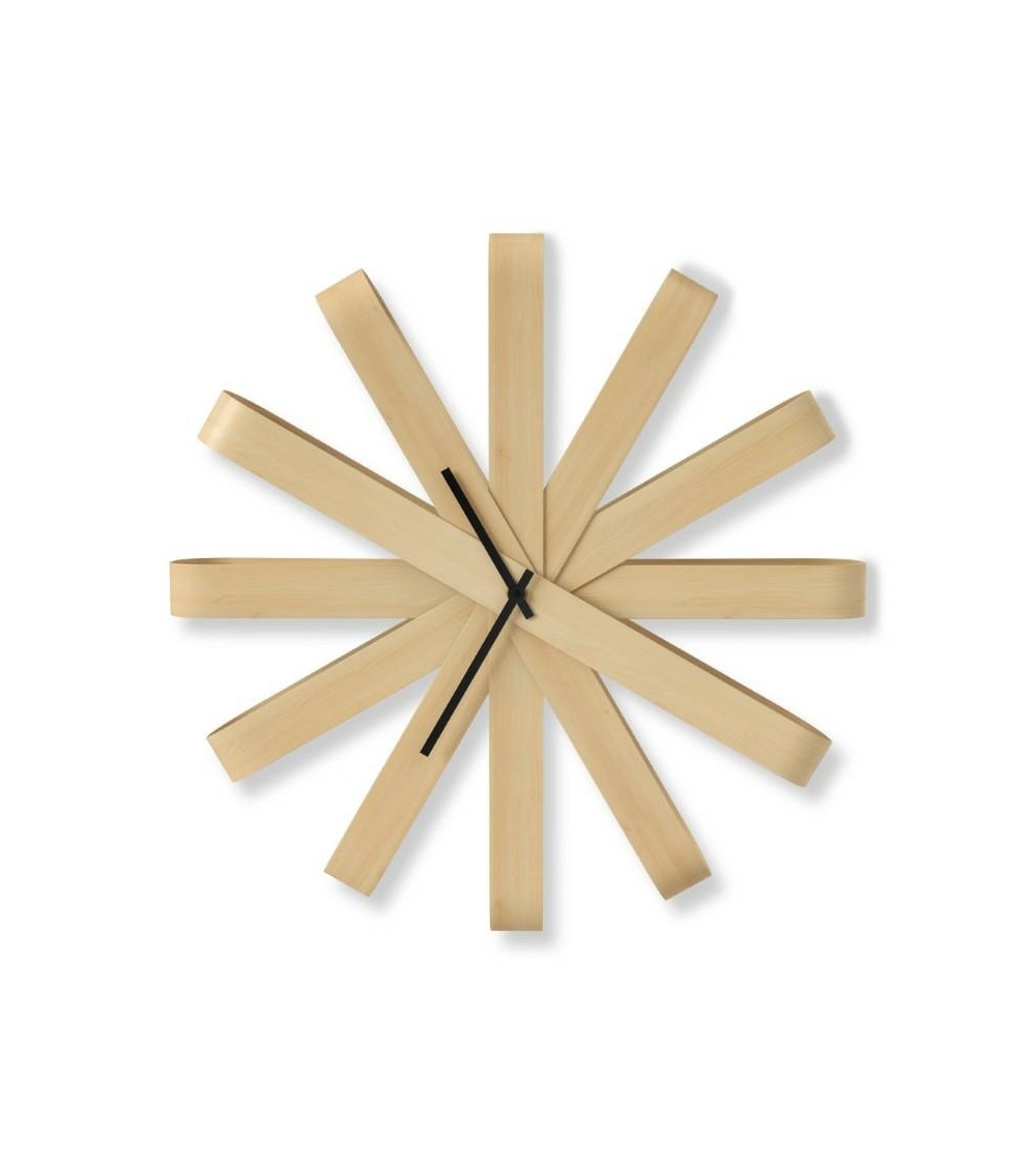 UMBRA zegar RIBBONWOOD  -natural