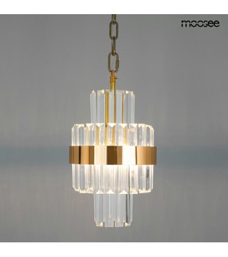 MOOSEE lampa wisząca IMPERO złota
