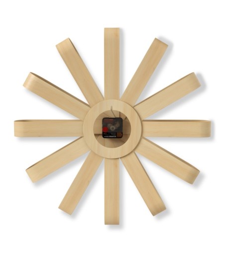 UMBRA zegar RIBBONWOOD  -natural