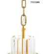 MOOSEE lampa wisząca IMPERO złota