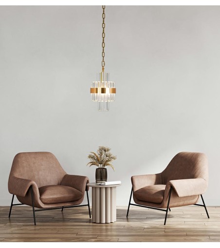 MOOSEE lampa wisząca IMPERO złota