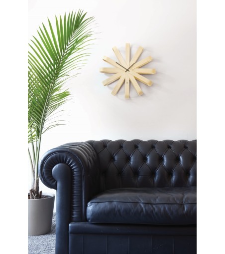 UMBRA zegar RIBBONWOOD  -natural