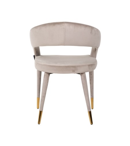 RICHMOND krzesło GIA beżowe - trudnopalne