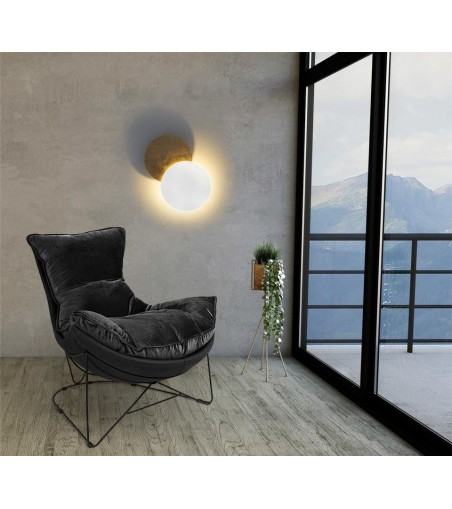 Fotel OTILIA STAND VELVET czarny