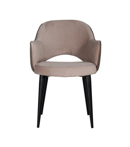 RICHMOND krzesło GIOVANNA ciemnobeżowe