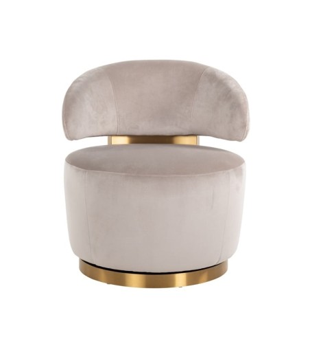 RICHMOND fotel obrotowy MAXIME beżowy