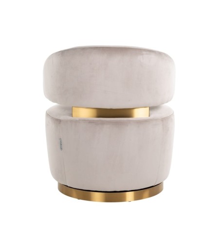 RICHMOND fotel obrotowy MAXIME beżowy