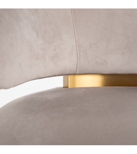 RICHMOND fotel obrotowy MAXIME beżowy