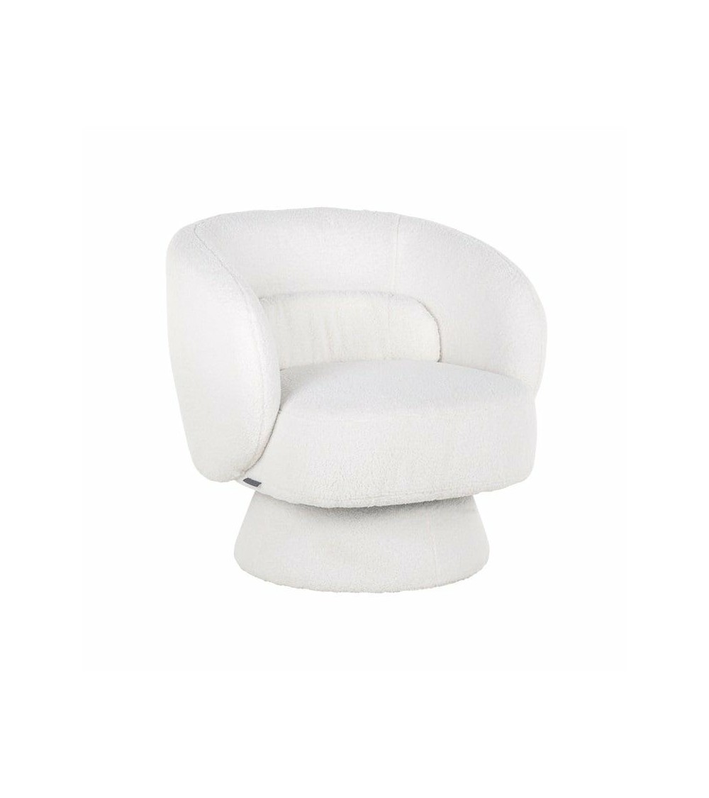 RICHMOND fotel obrotowy SENNA biały