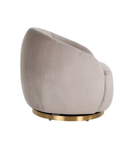 RICHMOND fotel obrotowy JAGO beżowy