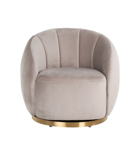 RICHMOND fotel obrotowy JAGO beżowy