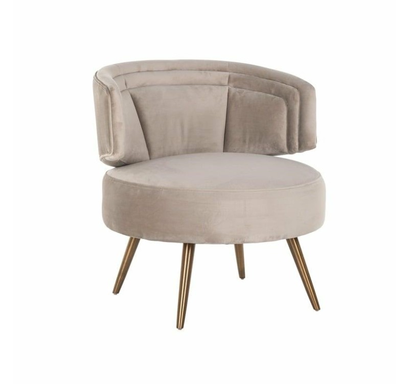 RICHMOND fotel HAZEL beżowy - trudnopalny