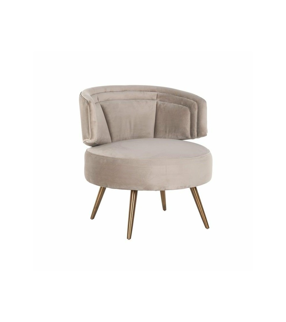 RICHMOND fotel HAZEL beżowy - trudnopalny