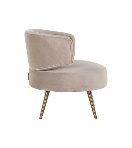 RICHMOND fotel HAZEL beżowy - trudnopalny