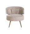RICHMOND fotel HAZEL beżowy - trudnopalny