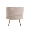 RICHMOND fotel HAZEL beżowy - trudnopalny