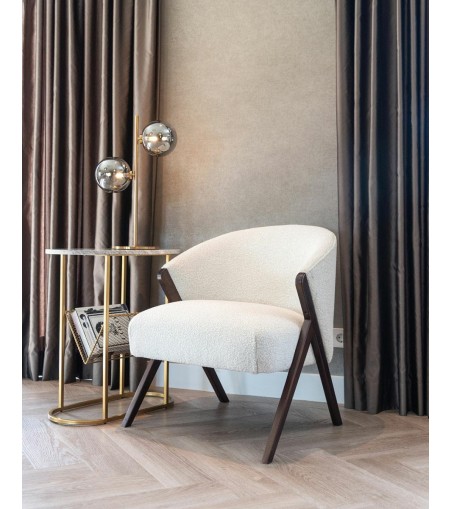 RICHMOND fotel MIA biały