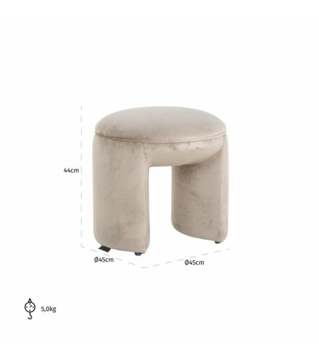 RICHMOND pufa FARGO S beżowa