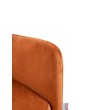 KARE krzesło ALEXIA Velvet pomarańczowe