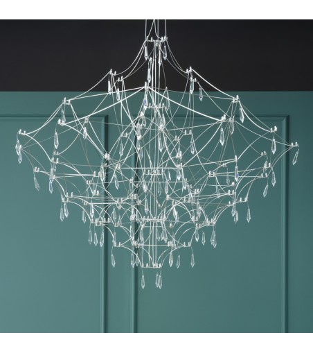 MOOSEE lampa wisząca CONSTELATION 100     GOLD - LED, stal szczotkowana